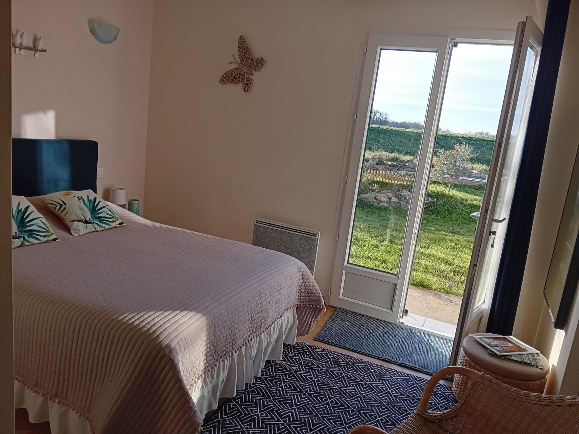 Bed and Breakfast Cocooning Au Saut Du Loup Lavergne  Екстер'єр фото